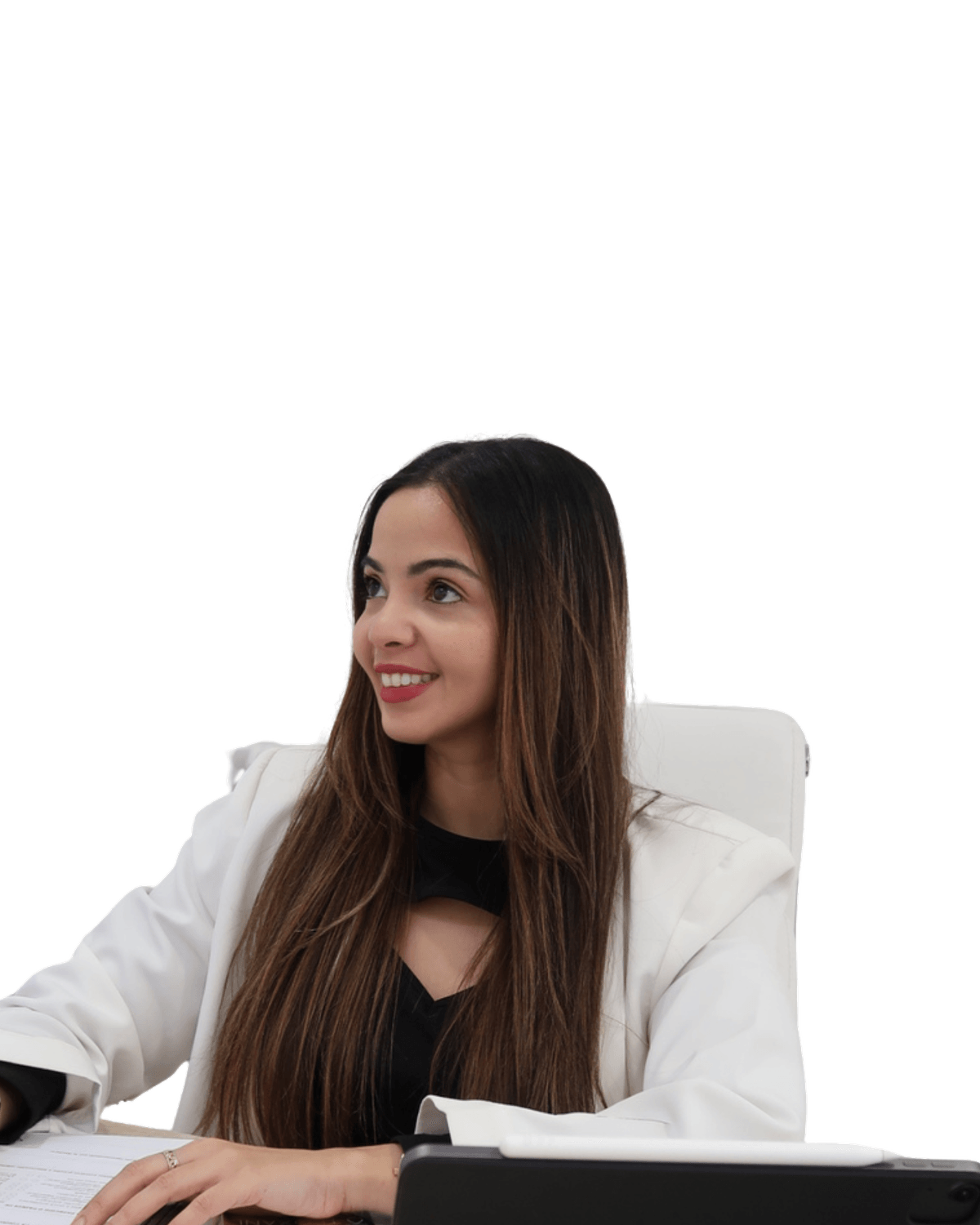 Dra. Zaida Cárcamo en consulta